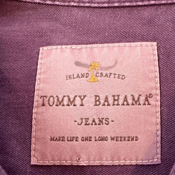 Tommy Bahama Men's Long Sleeve Button Down Shirt Purple Size Medium - Picture 3 of 8